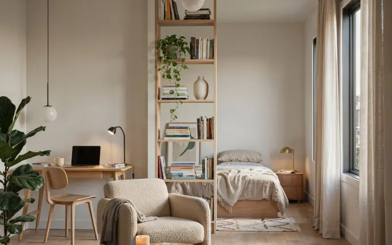 A studio apartment.